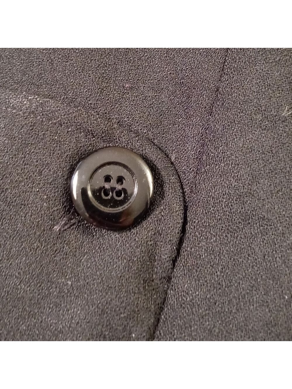 Talbots Black Wool Jumper Dress Size 6 - Picture 6 of 8
